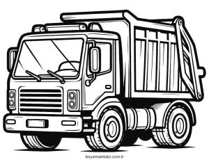 Çöp Kamyonu Boyama