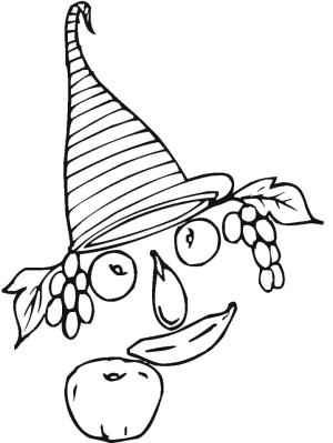 Cornucopia boyama sayfası,  coloring page, Cornucopia’nın Maskesi, 