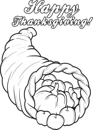 Cornucopia boyama sayfası,  coloring page, Bereket Tatlısı, 