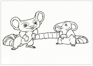 Crood’lar boyama sayfası,  coloring page, Trip Girbil, 