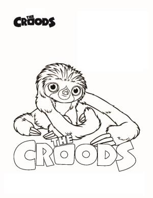 Crood’lar boyama sayfası,  coloring page, Belt, 