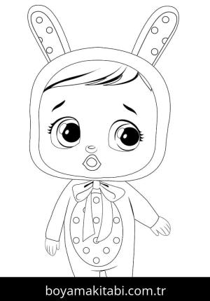 Cry Babies boyama sayfası – ücretsiz yazdır, boyama etkinliği