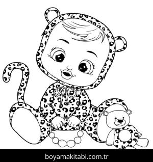 Cry Babies boyama sayfası – ücretsiz yazdır, boyama etkinliği