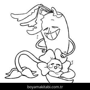 Cuphead boyama sayfası – keyifli zaman, renkli çizimler