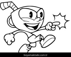 Cuphead Boyama