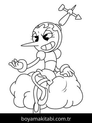 Cuphead Boyama