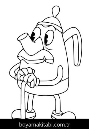 Cuphead Boyama