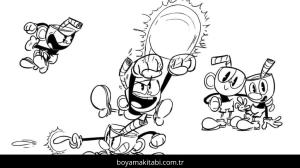 Cuphead Boyama