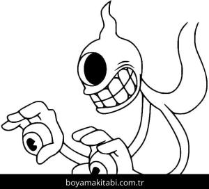 Cuphead Boyama