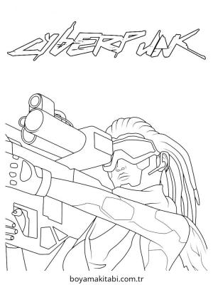 Cyberpunk  Boyama