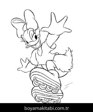Daisy Duck Boyama