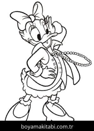 Daisy Duck Boyama