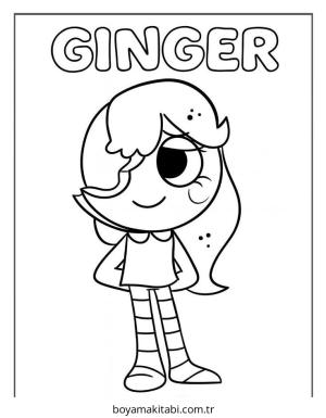 Dandy boyama sayfası – basit çizim, kolay boyama