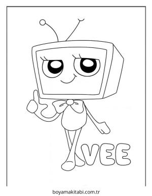 Dandy boyama sayfası – okul öncesi, evde etkinlik