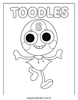 Dandy boyama sayfası – yaratıcılık, eğlenceli etkinlik