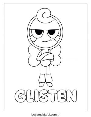 Dandy boyama sayfası – çizgi film temalı, basit çizim