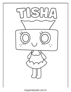 Dandy boyama sayfası – basit çizim, kolay boyama