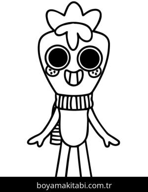 Dandy’s World boyama sayfası – yaratıcılık, eğlenceli etkinlik