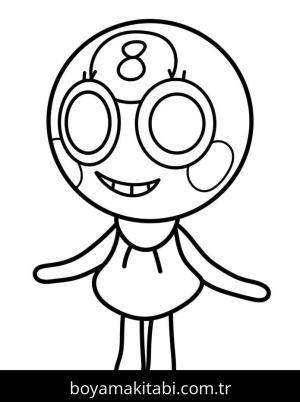 Dandy’s World boyama sayfası – ücretsiz yazdır, boyama etkinliği