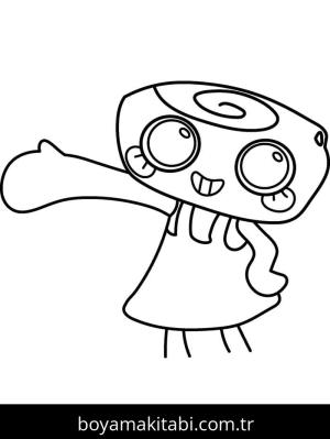 Dandy’s World boyama sayfası – keyifli zaman, renkli çizimler