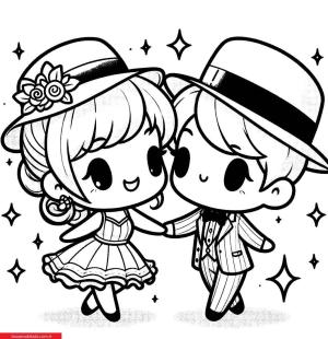 Dans boyama sayfası, coloring page, ,