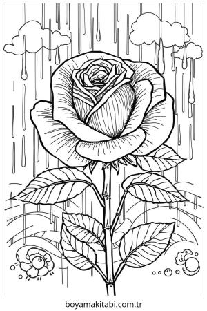 Dans boyama sayfası – sanatsal çalışma, çocuklar için