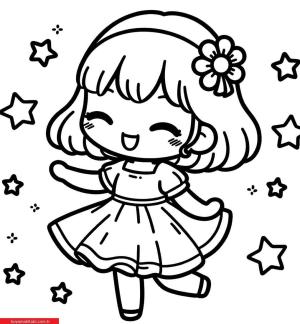 Dans boyama sayfası, coloring page, ,