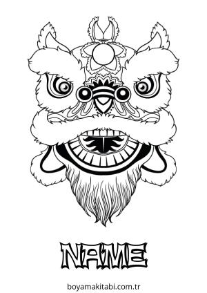 Dans boyama sayfası – el becerilerini geliştirir, boyama çalışması