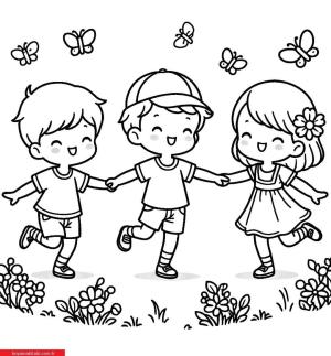 Dans boyama sayfası, coloring page, ,