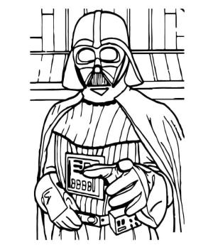 Darth Vader boyama sayfası,  coloring page, Darth Vader’ın Çizimi, 