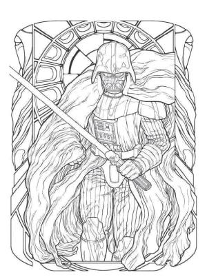 Darth Vader boyama sayfası,  coloring page, Darth Vader Sayfa Baskısı, 