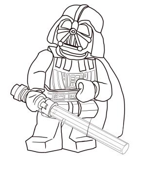 Darth Vader boyama sayfası,  coloring page, Lego Darth Vader, 