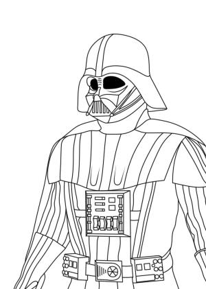 Darth Vader boyama sayfası,  coloring page, Darth Vader’ı özgür bırak, 