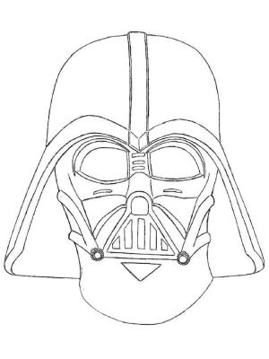 Darth Vader boyama sayfası,  coloring page, Darth Vader Çocuklar İçin, 