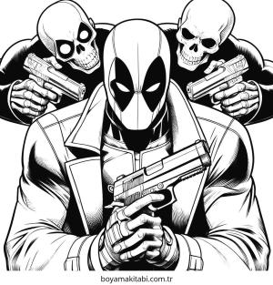 Deadpool Boyama