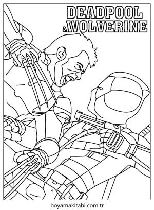 Deadpool Boyama