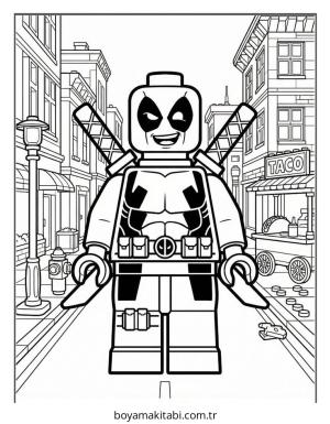 Deadpool Boyama
