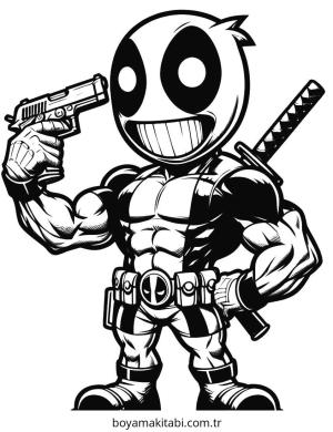 Deadpool Boyama