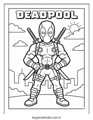 Deadpool Boyama