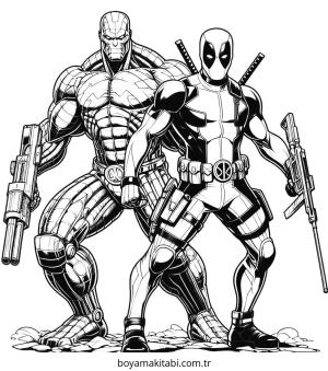 Deadpool Boyama