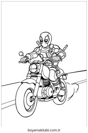 Deadpool Boyama