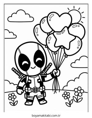 Deadpool Boyama