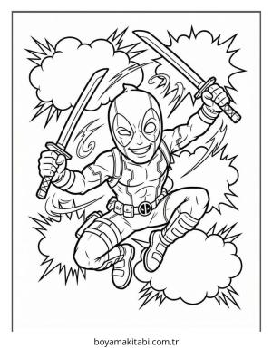 Deadpool Boyama
