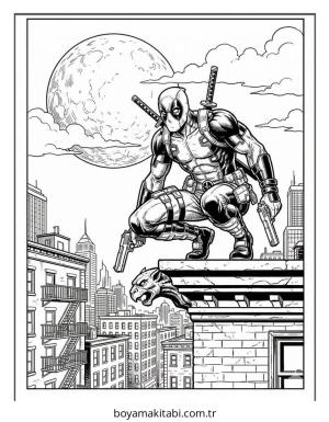 Deadpool Boyama