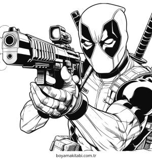 Deadpool Boyama