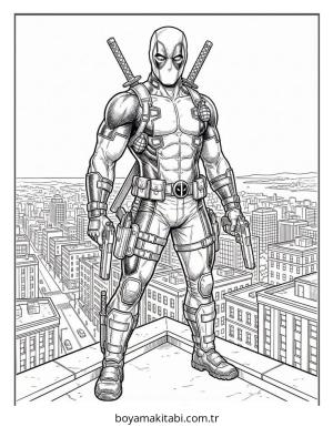 Deadpool Boyama