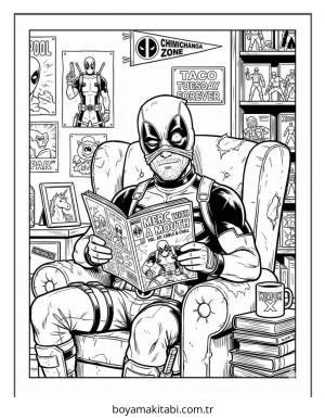 Deadpool Boyama
