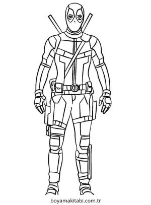 Deadpool Boyama