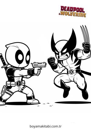 Deadpool Boyama