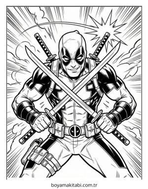 Deadpool Boyama